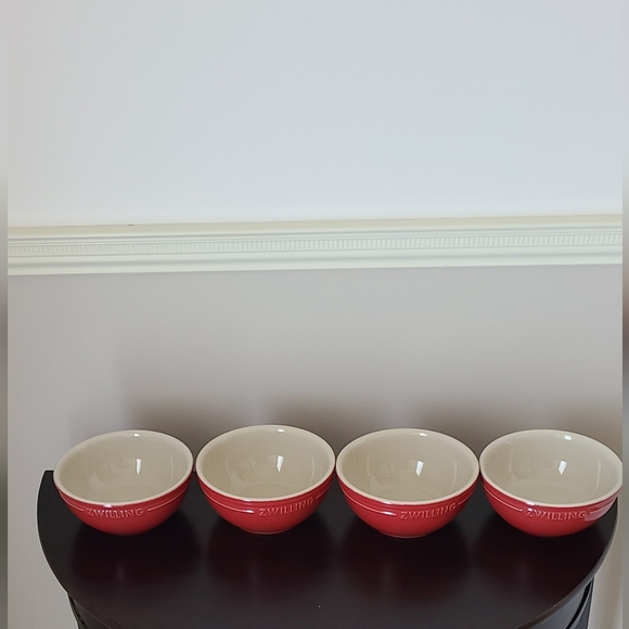 Zwilling Red cherry bowls (4) - Picture 7 of 9